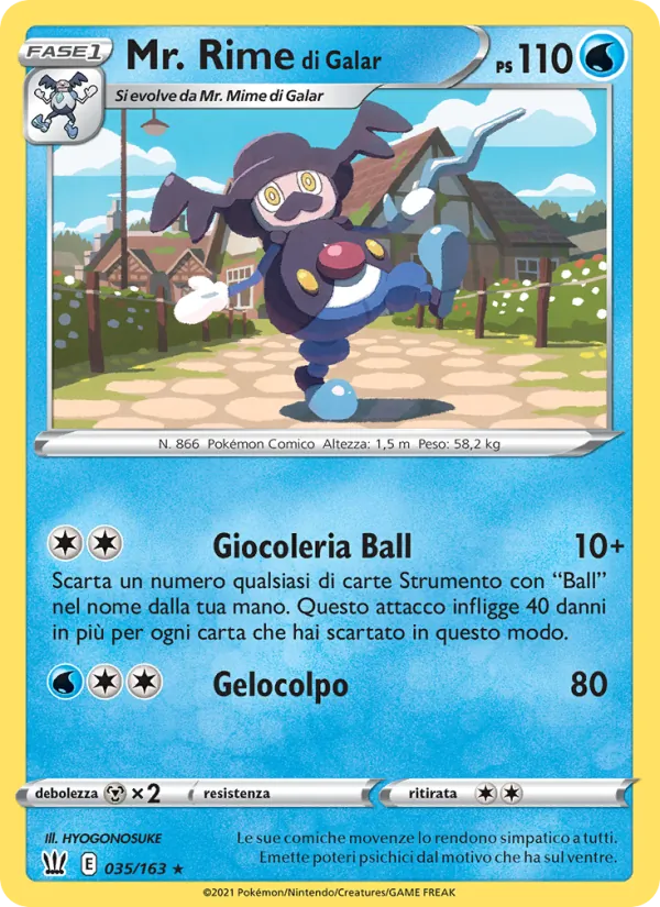 Mr. Rime di Galar (Stili di Lotta #35/163)