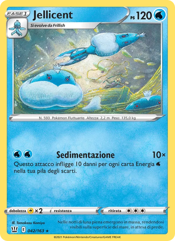 Jellicent (Battle Styles #42/163)