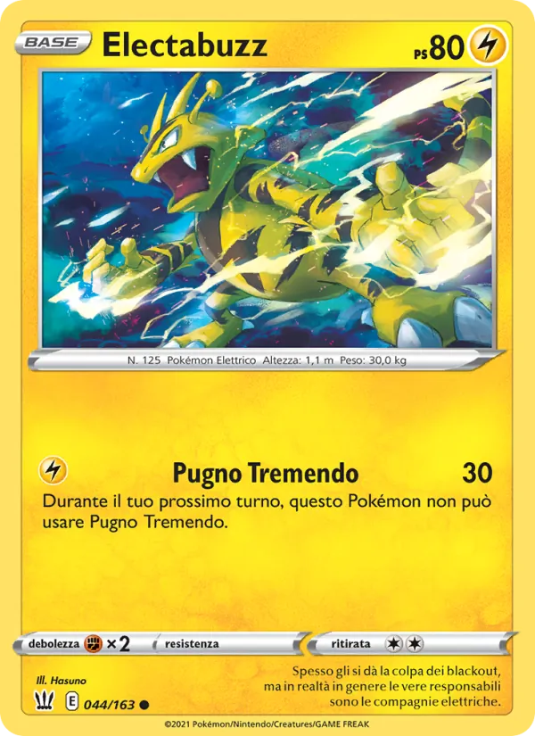 Electabuzz (Battle Styles #44/163)