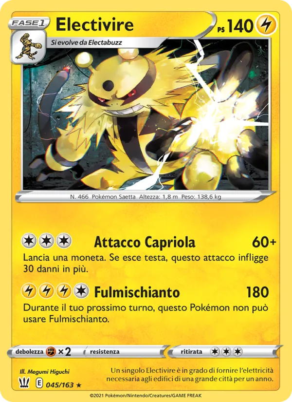 Electivire (Stili di Lotta #45/163)