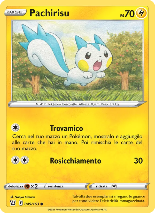Pachirisu (Battle Styles #49/163)