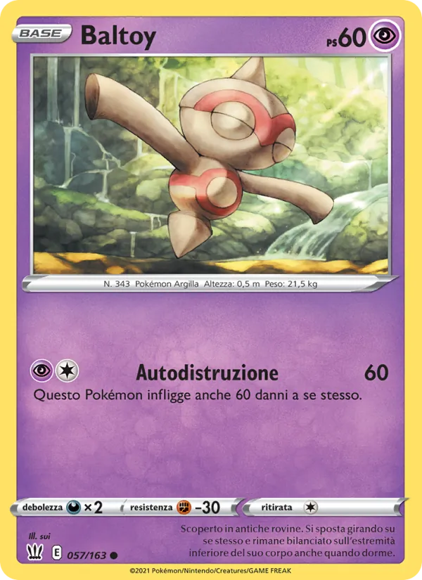 Baltoy (Stili di Lotta #57/163)