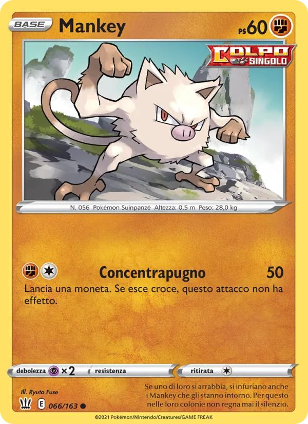 Mankey (Stili di Lotta #66/163)