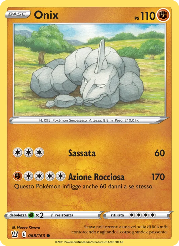 Onix (Battle Styles #68/163)