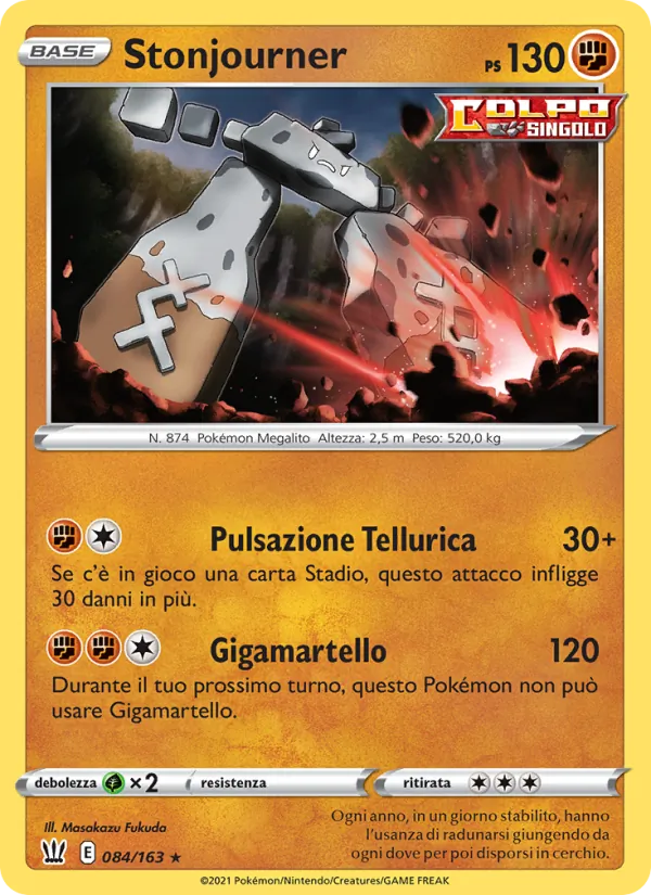Stonjourner (Battle Styles #84/163)