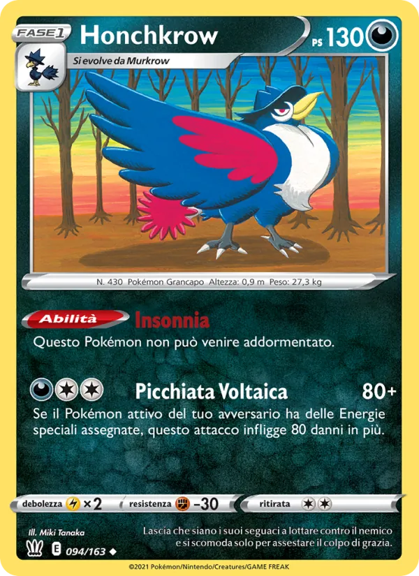 Honchkrow (Battle Styles #94/163)