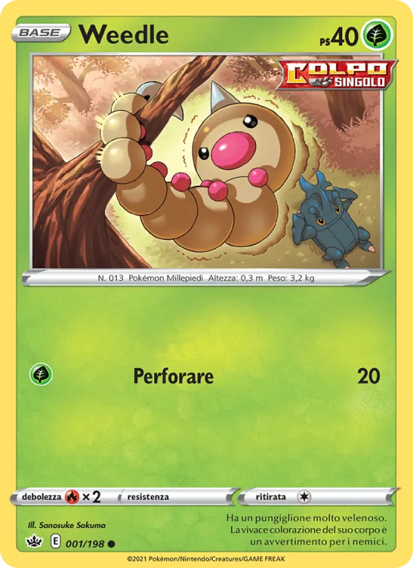 Weedle (Chilling Reign #1/198)