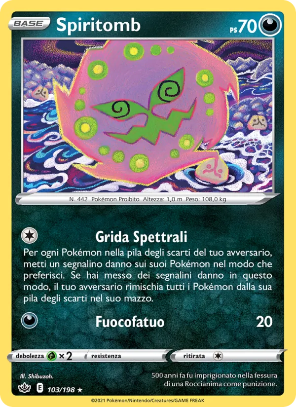 Spiritomb (Chilling Reign #103/198)