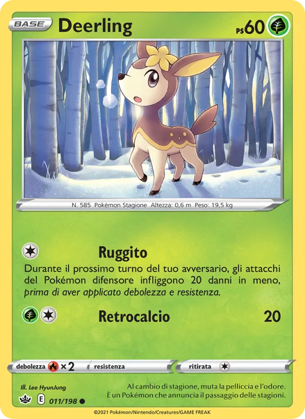 Deerling (Chilling Reign #11/198)