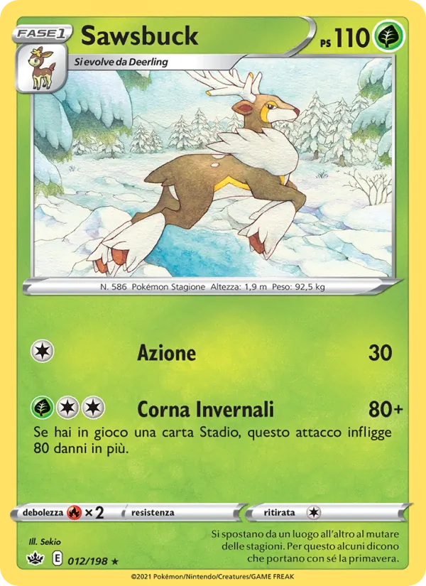 Sawsbuck (Regno Glaciale #12/198)