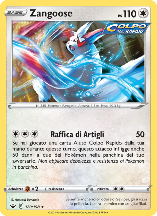 Zangoose (Regno Glaciale #120/198)