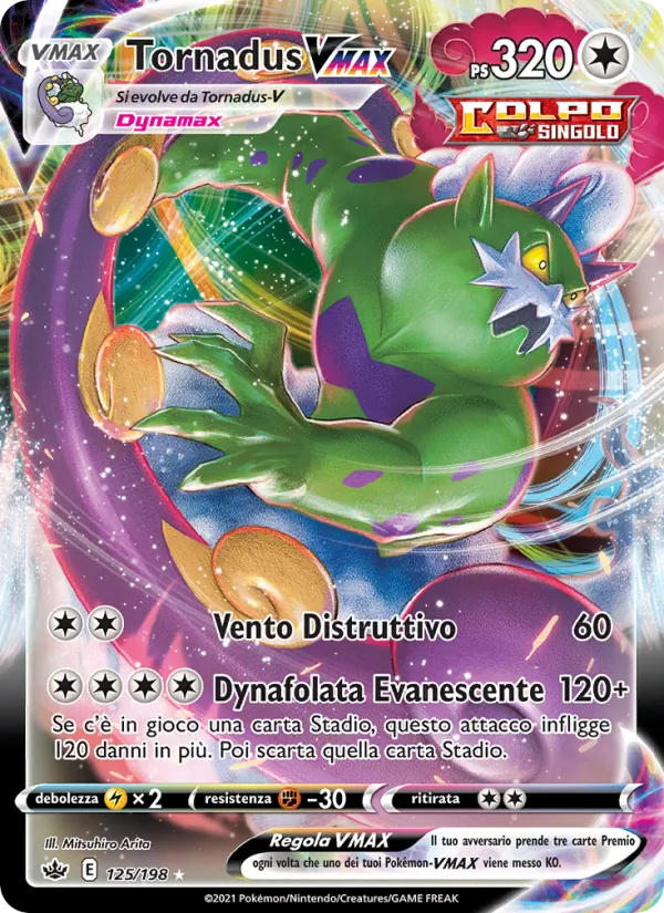 Tornadus VMAX (Regno Glaciale #125/198)