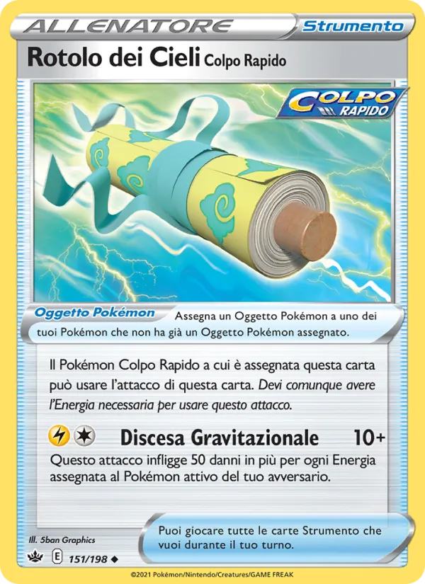 Rotolo dei Cieli Colpo Rapido (Regno Glaciale #151/198)