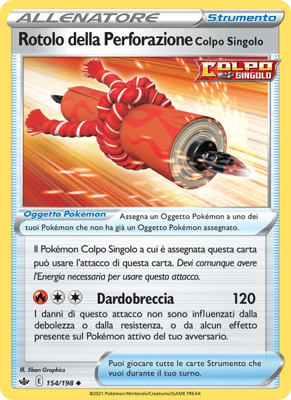 Rotolo della Perforazione Colpo Singolo (Regno Glaciale #154/198)