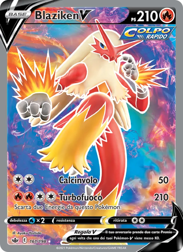 Blaziken V (Regno Glaciale #161/198)