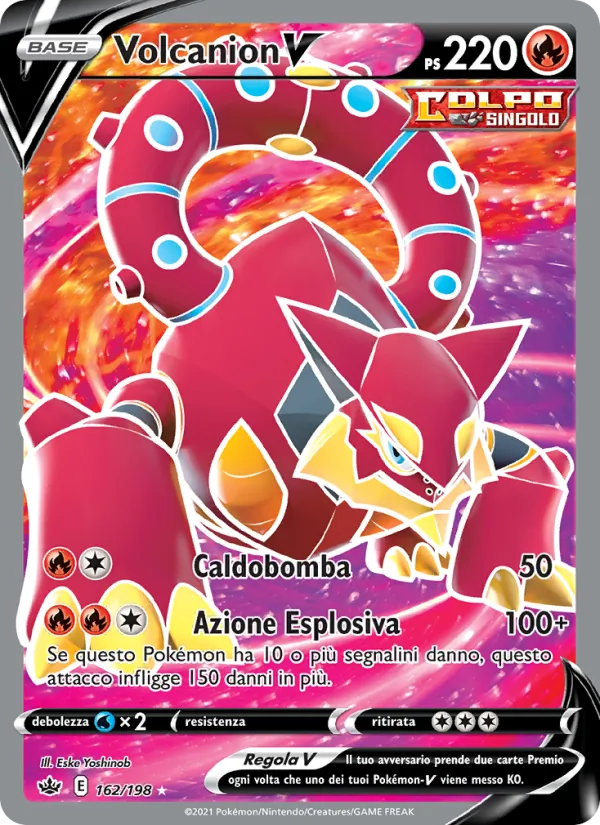 Volcanion V (Chilling Reign #162/198)