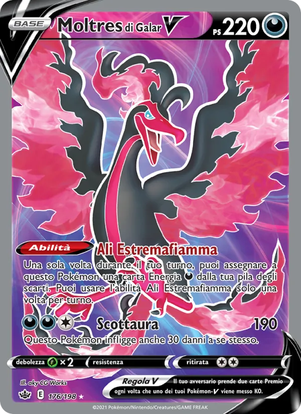 Moltres di Galar V (Regno Glaciale #176/198)