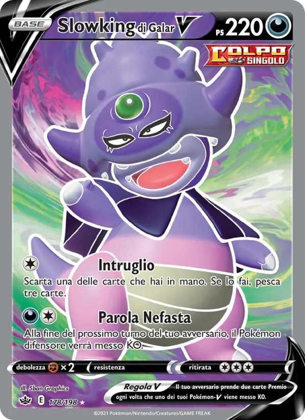 Slowking di Galar V (Regno Glaciale #178/198)