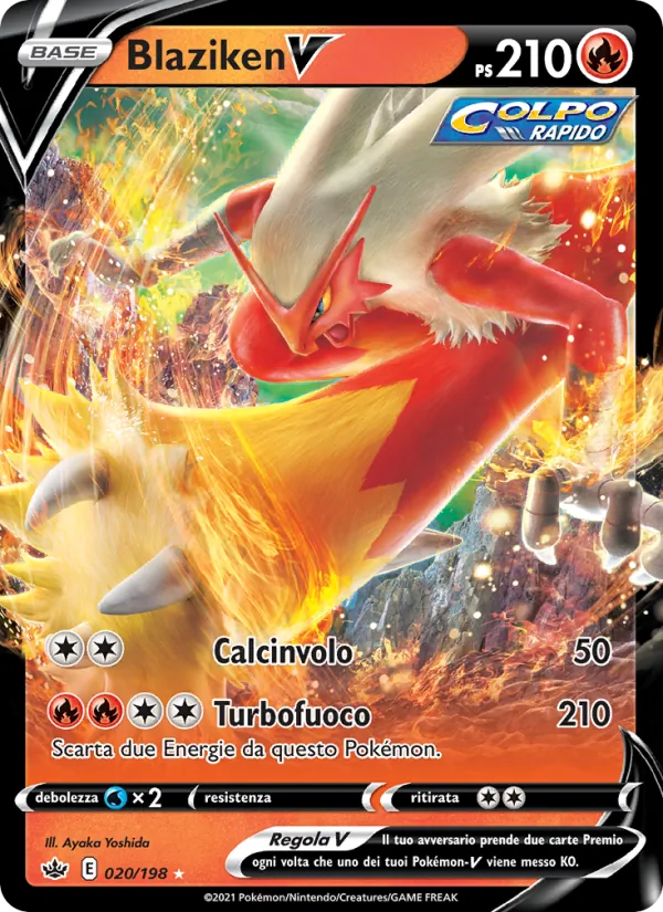 Blaziken V (Regno Glaciale #20/198)