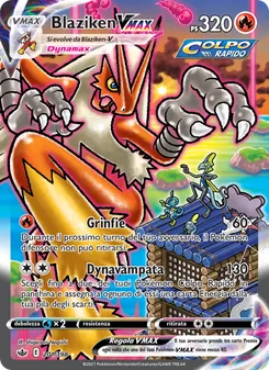 Blaziken VMAX (Regno Glaciale #201/198)