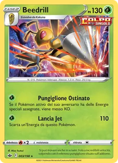 Beedrill (Regno Glaciale #3/198)