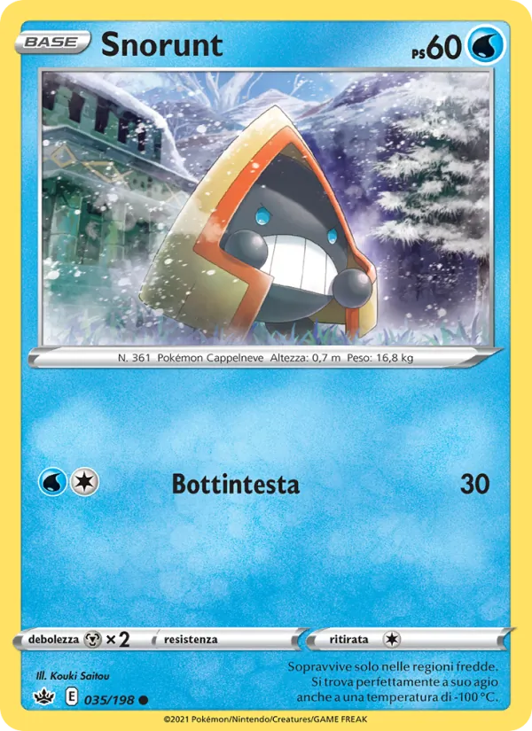 Snorunt (Chilling Reign #35/198)