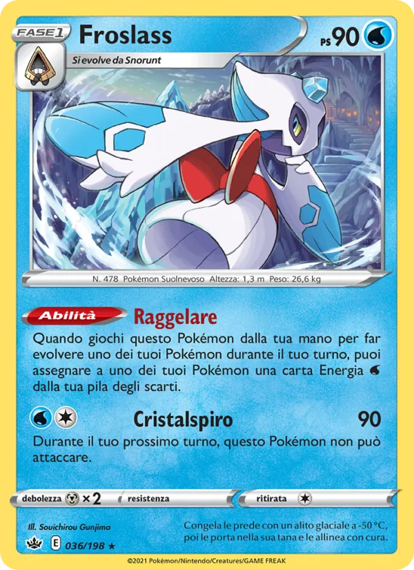 Froslass (Regno Glaciale #36/198)