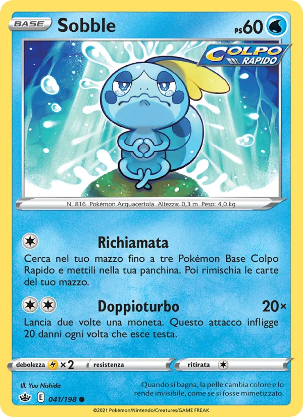 Sobble (Regno Glaciale #41/198)