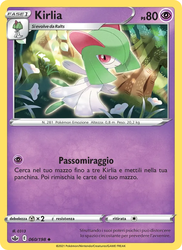 Kirlia (Chilling Reign #60/198)