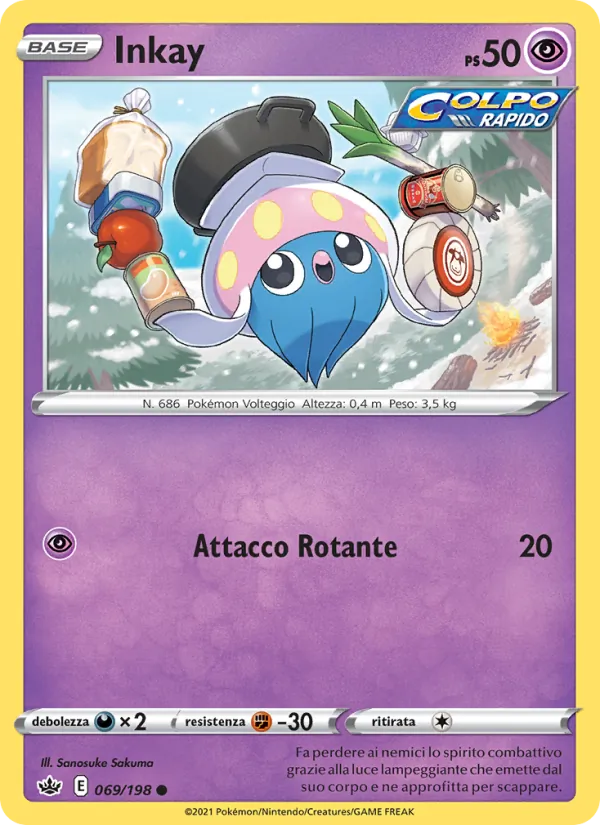 Inkay (Chilling Reign #69/198)