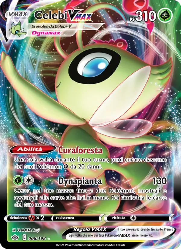 Celebi VMAX (Regno Glaciale #8/198)