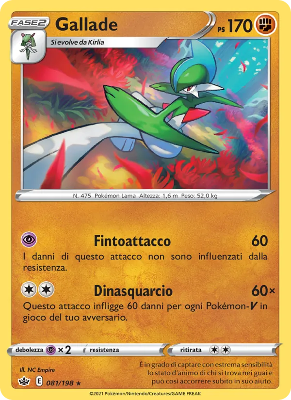 Gallade (Chilling Reign #81/198)