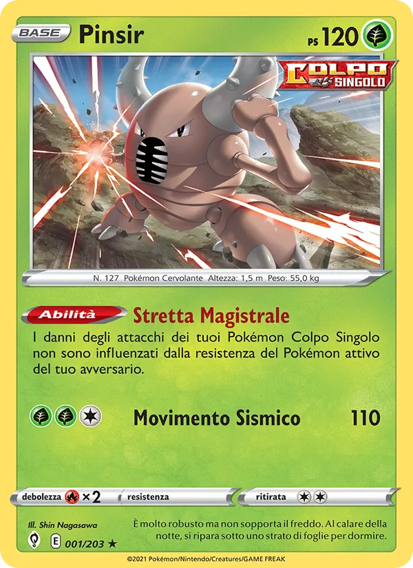 Pinsir (Evoluzioni Eteree #1/203)