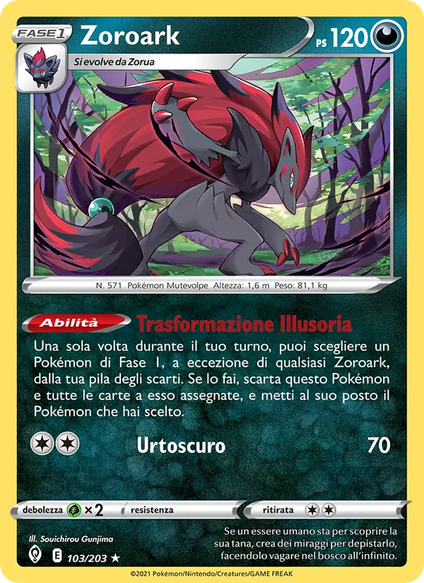 Zoroark (Evoluzioni Eteree #103/203)