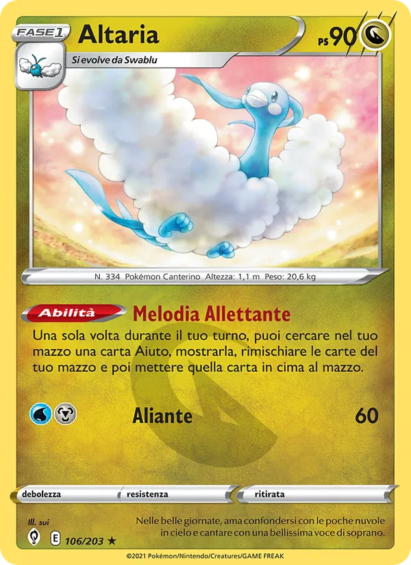 Altaria (Evoluzioni Eteree #106/203)