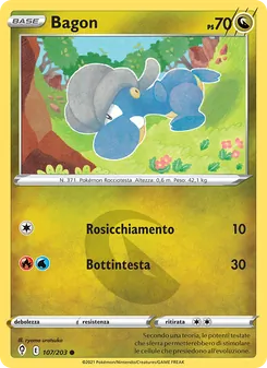 Bagon (Evoluzioni Eteree #107/203)
