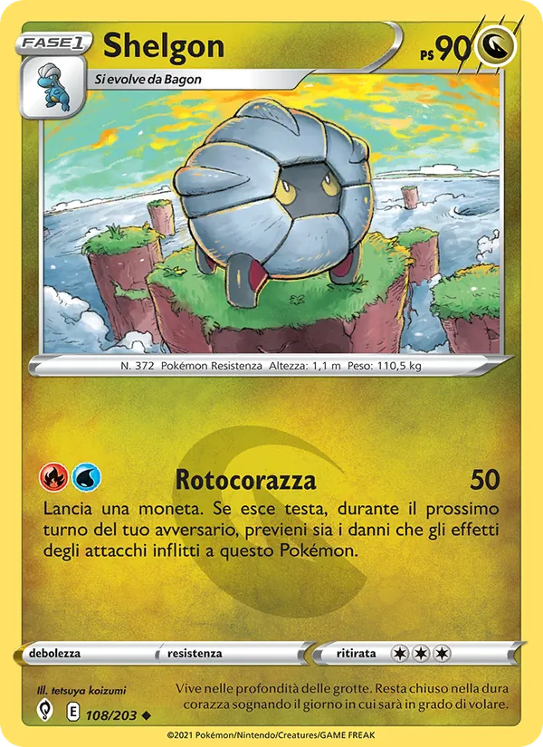 Shelgon (Evolving Skies #108/203)