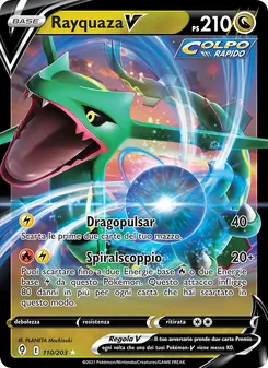 Rayquaza V (Evoluzioni Eteree #110/203)