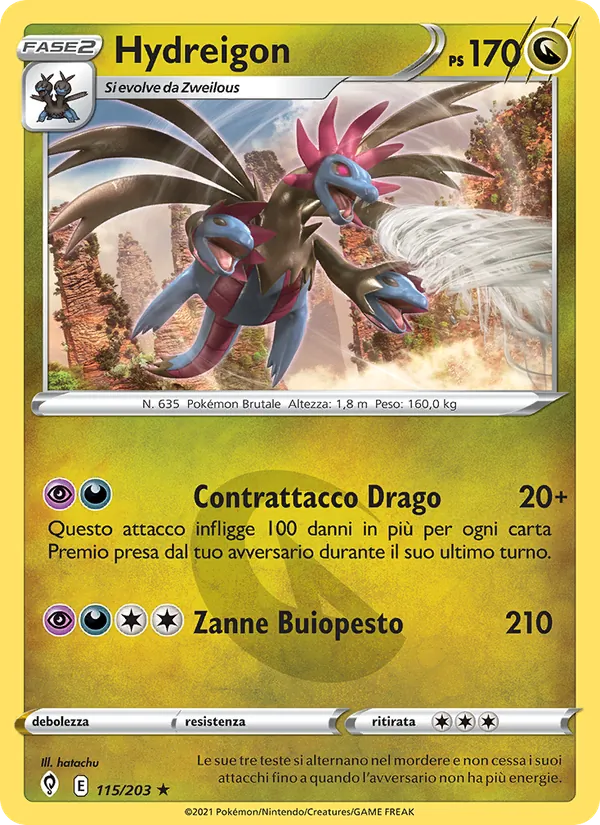 Hydreigon (Evoluzioni Eteree #115/203)