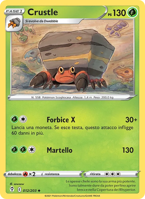 Crustle (Evolving Skies #12/203)