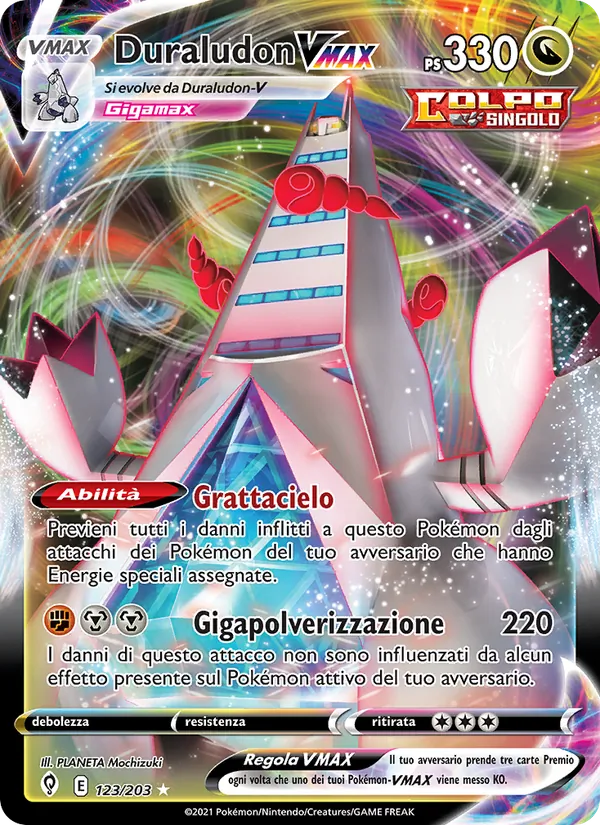 Duraludon VMAX (Evoluzioni Eteree #123/203)