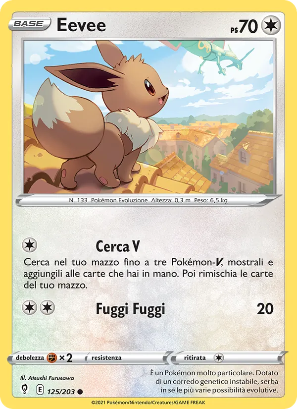 Eevee (Evoluzioni Eteree #125/203)