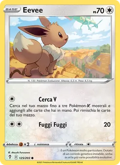 Eevee (Evoluzioni Eteree #125/203)
