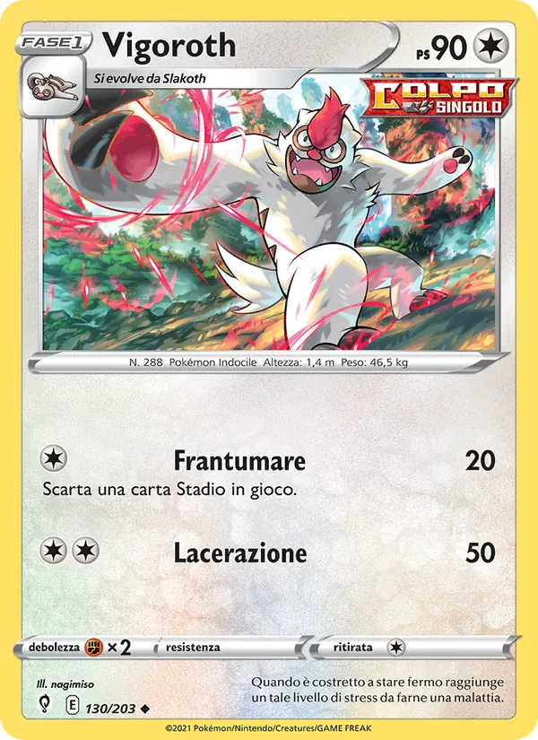 Vigoroth (Evolving Skies #130/203)