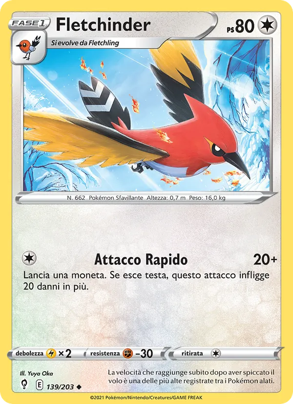 Fletchinder (Evoluzioni Eteree #139/203)