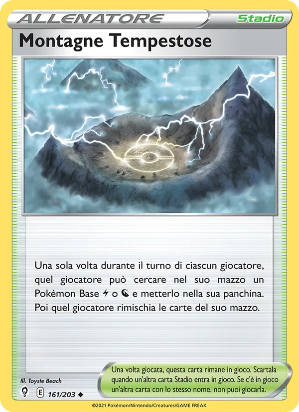 Montagne Tempestose (Evoluzioni Eteree #161/203)