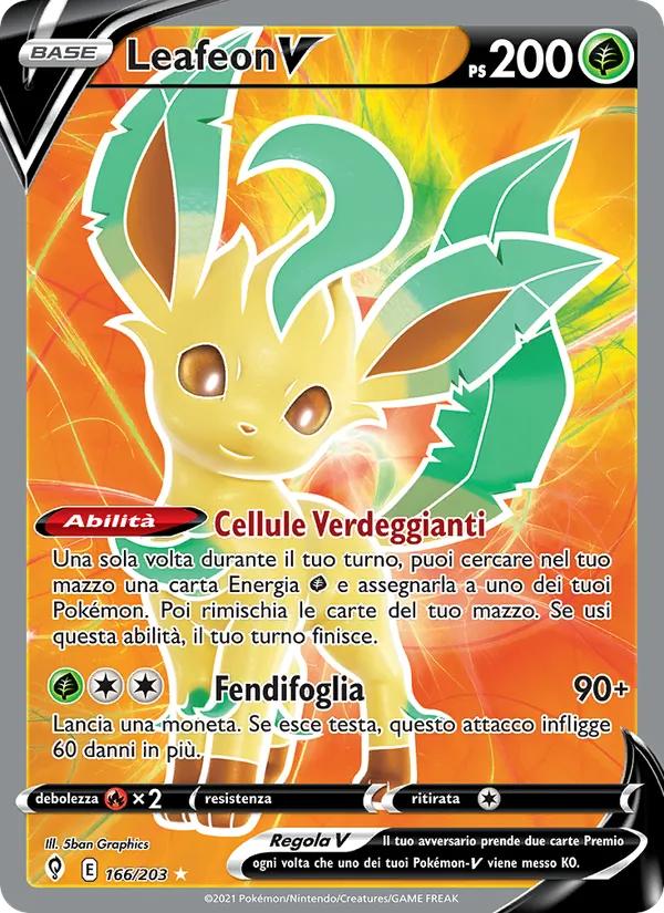 Leafeon V (Evoluzioni Eteree #166/203)