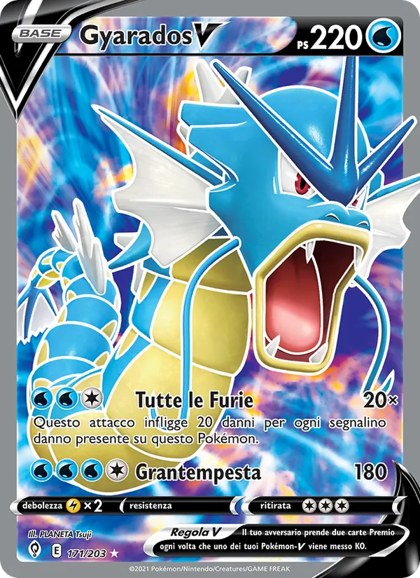 Gyarados V (Evoluzioni Eteree #171/203)