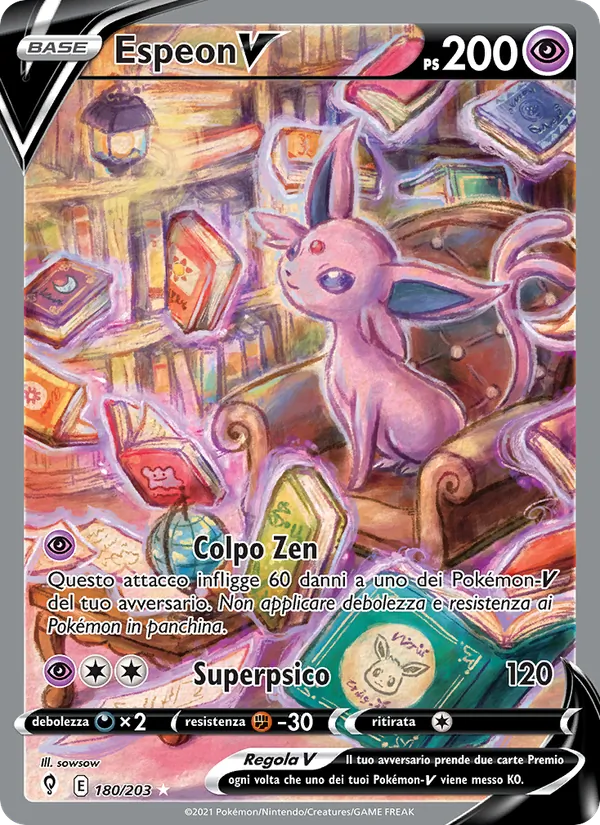 Espeon V (Evolving Skies #180/203)