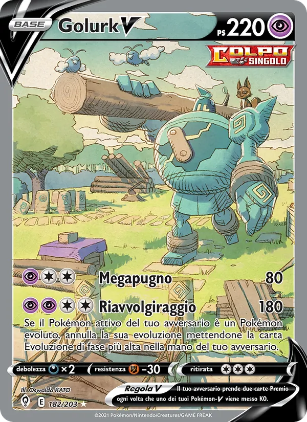 Golurk V (Evoluzioni Eteree #182/203)